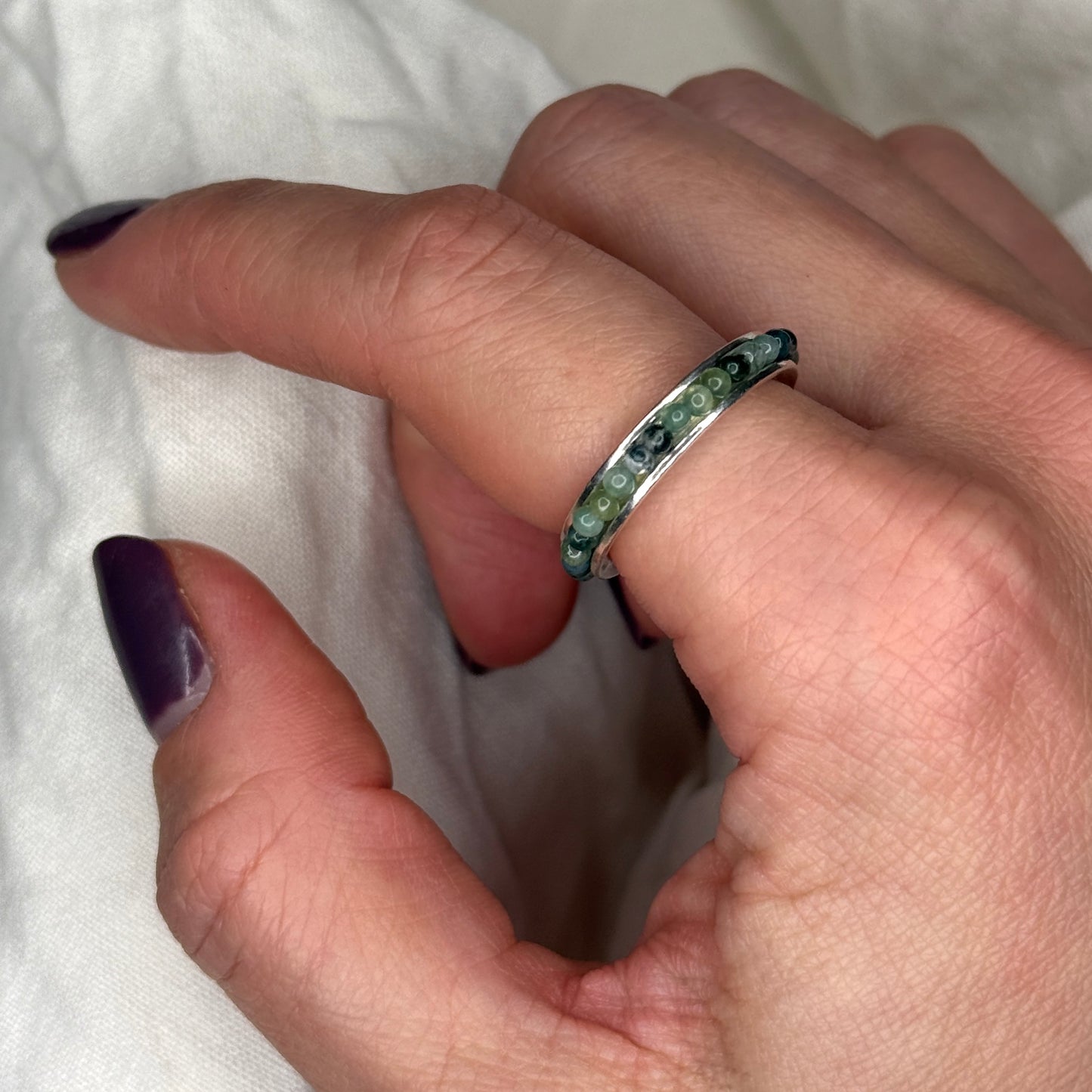 "Habits" - Fidget Spinner Ring