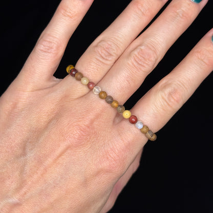 Kinder-Perlenarmband „Mixed Colors“ –  mit 925 Sterling Silber Verschluss